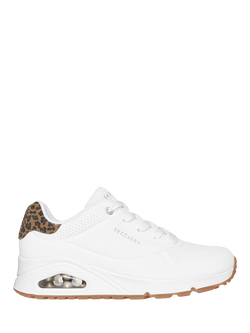 Skechers Street UNO Jungle Nite Trainers, White