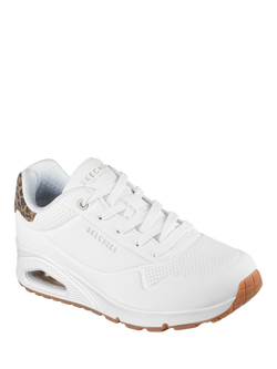 Skechers Street UNO Jungle Nite Trainers - view 2, White