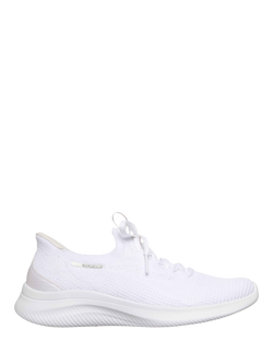 Skechers Hands Free Slip-ins: Ultra Flex 4.0 Trainers, White