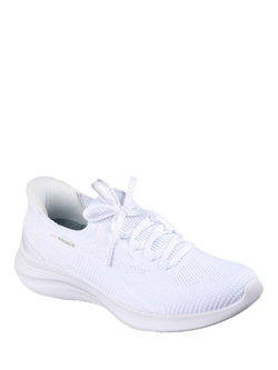 Skechers Hands Free Slip-ins: Ultra Flex 4.0 Trainers - view 2, White