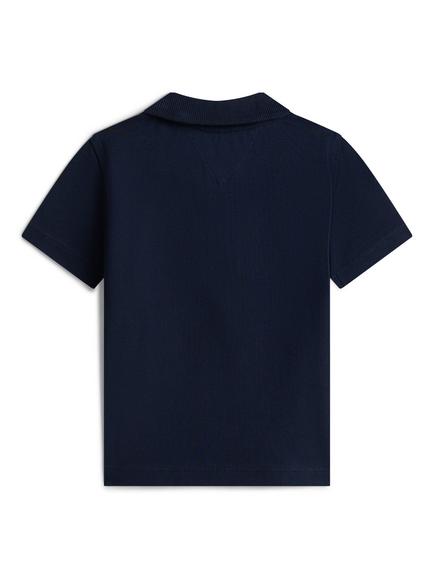 Tommy Hilfiger Baby Essential Polo Top - view 2, Navy