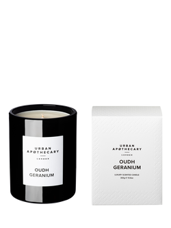 Urban Apothecary Oudh Geranium Scented Candle, 300g - view 2, Multi