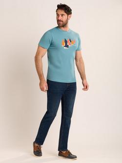 Brakeburn Bobbington Graphic T-Shirt, Blue, Blue