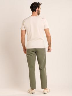 Brakeburn Peterstow Graphic T-Shirt, Cream - view 2, Cream