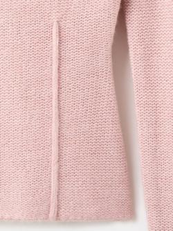 Mango Boat Neck Seam Detail Jumper - view 2, Pink