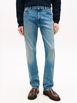 Tommy Hilfiger Denton Straight Leg Jeans, Blue Mid, Blue Mid