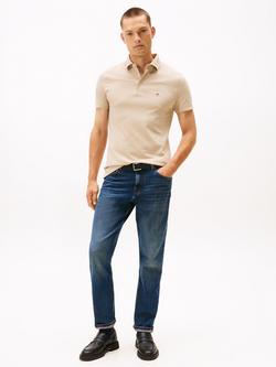 Tommy Hilfiger 1985 Slim Fit Pique Polo Shirt, Natural - view 2, Natural