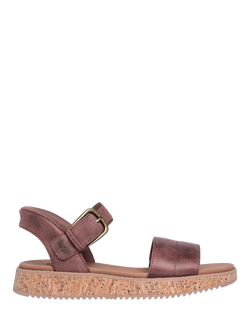 Skechers Bobs Sun Vibe Be Corky Sandals, Chocolate