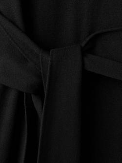 Mango Tie Belt Knit Midi Dress, Black - view 2, Black