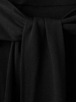 Mango Wrap Detail Knitted Midi Skirt, Black - view 2, Black