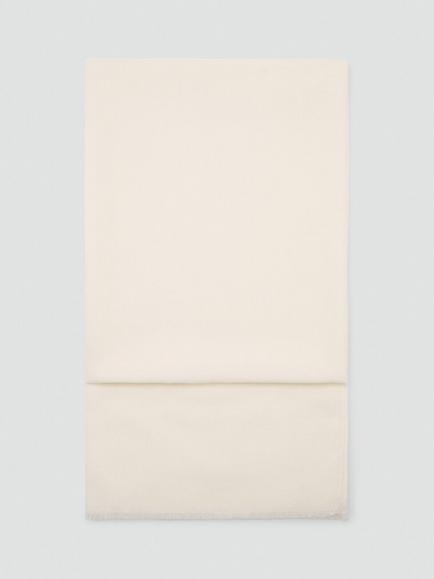 Mango Draped Frayed Trim Scarf, Raw