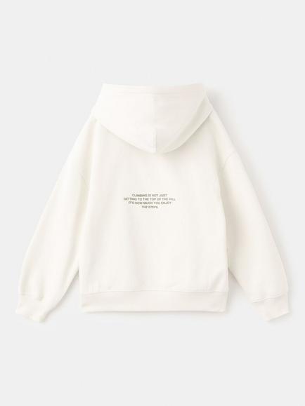 Mango Kids' Graphic Hoodie, Raw - view 2, Raw