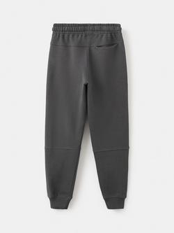 Mango Kids' Cotton Joggers, Anthracite - view 2, Anthracite