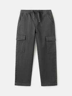 Mango Kids' Tapered Fit Joggers, Anthracite, Anthracite