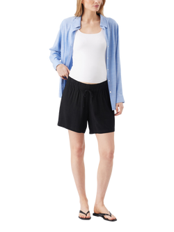 Ripe Mae Maternity Shorts, Black, Black