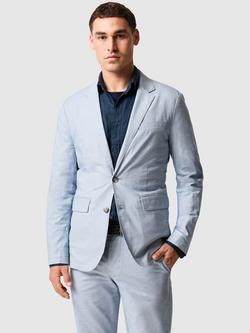 Rodd & Gunn Cotton Rich Micro Structure Gunn Blazer, Dusk