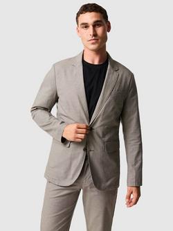Rodd & Gunn Cotton Rich Micro Structure Gunn Blazer, Latte