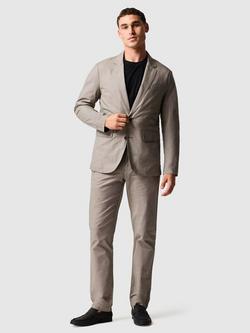 Rodd & Gunn Cotton Rich Micro Structure Gunn Blazer - view 2, Latte
