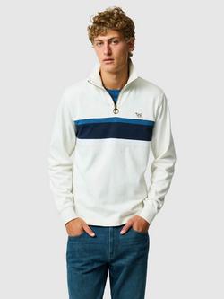 Rodd & Gunn Chesterfield Australian Cotton Quarter-Zip Sweatshirt, Bone