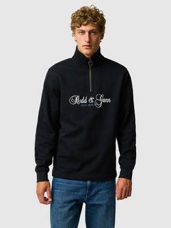 Rodd & Gunn Jubilee Australian Cotton Quarter-Zip Sweatshirt, Onyx