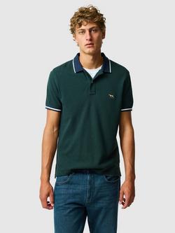 Rodd & Gunn New Lynn Australian Cotton Slim Fit Short Sleeve Polo Shirt, Forest