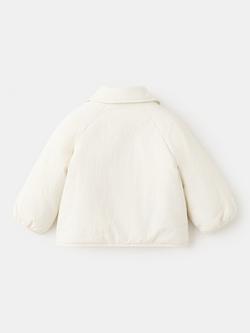 Mango Baby Quilted Jacket, Raw - view 2, Raw