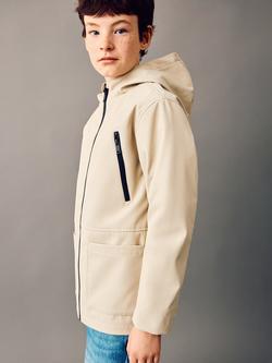 Mango Kids' Parka Coat, Ice - view 2, Ice