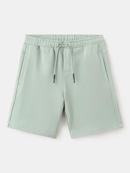 Mango Kids' Drawstring Bermuda Shorts, Aqua, Aqua