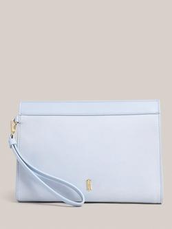 Hobbs Catherine Wristlet Pure Leather Bag, Pale Pink, Pale Pink