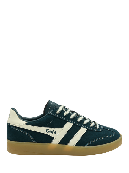 Gola Viper 78 Suede Trainers, Dark Teal/Off White, Dark Teal/Off White