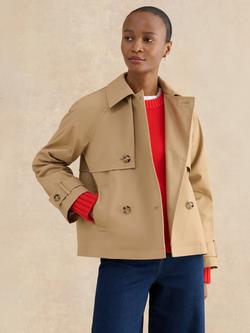 Hobbs Ceira Shower Resistant Trench Jacket, Fawn Beige, Fawn Beige