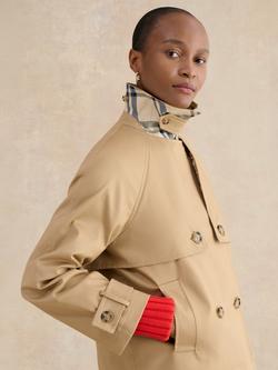 Hobbs Ceira Shower Resistant Trench Jacket, Fawn Beige - view 2, Fawn Beige