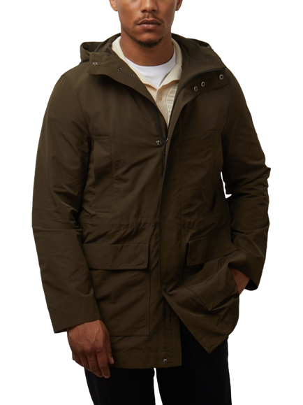 Guards London Blake Parka, Black - view 2, Khaki