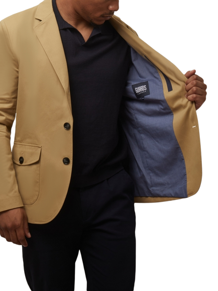 Guards London Brandford Single Breasted Blazer - view 2, Stone