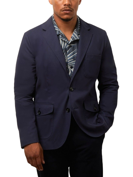 Guards London Brandford Single Breasted Blazer, Navy