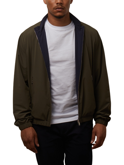 Guards London Eldridge Reversible Jacket, Khkai/Navy