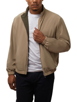 Guards London Eldridge Reversible Jacket, Stone/Khaki