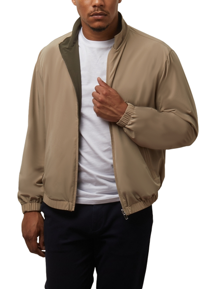 Guards London Eldridge Reversible Jacket, Stone/Khaki