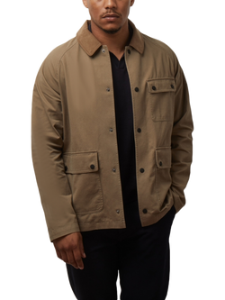 Guards London Ernest Cotton Harrington Jacket, Brown, Brown