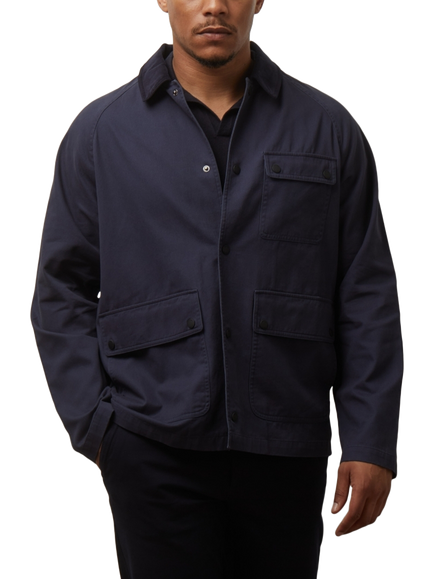 Guards London Ernest Harrington Garment Washed Jacket, Navy, Navy