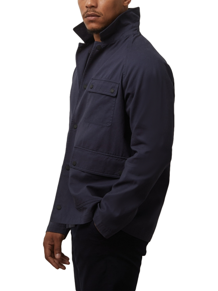 Guards London Ernest Harrington Garment Washed Jacket, Navy - view 2, Navy