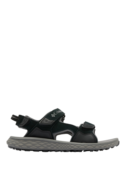 Columbia Konos Hiker 3 Strap Sandals, Black, Black