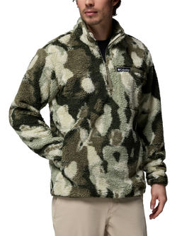 Columbia Rugged Ridge Half Zip Fleece Sweatshirt, Safari, Safari