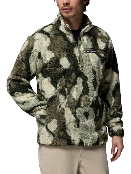 Columbia Rugged Ridge Half Zip Fleece Sweatshirt, Safari, Safari