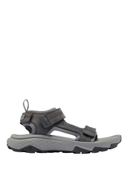 Columbia Women's Peakfreak Rush Leather Sandals, Black