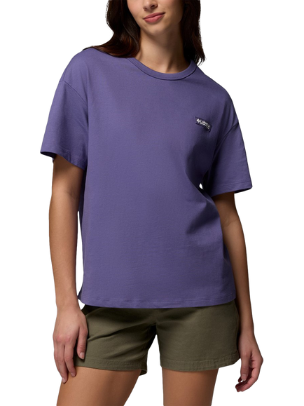 Columbia Heavyweight Cotton Rear Graphic T-Shirt, Stormwatch, Stormwatch