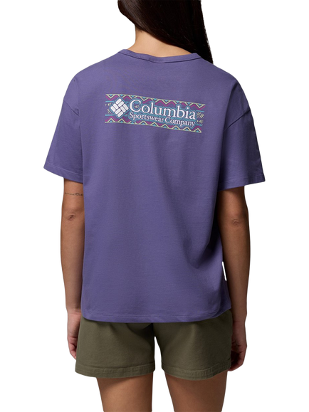 Columbia Heavyweight Cotton Rear Graphic T-Shirt, Stormwatch - view 2, Stormwatch