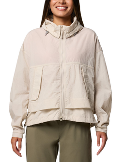 Columbia Women's Paracutie II Windbreaker, Dark Stone, Dark Stone