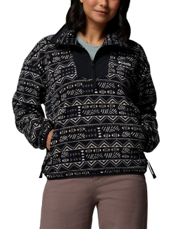 Columbia Sequoia Grove Half Zip Fleece, Black