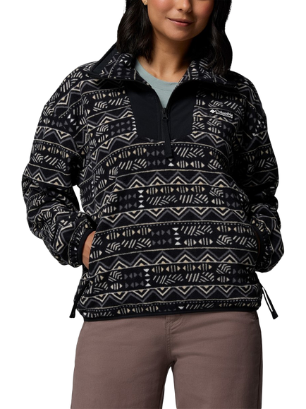 Columbia Sequoia Grove Half Zip Fleece, Black